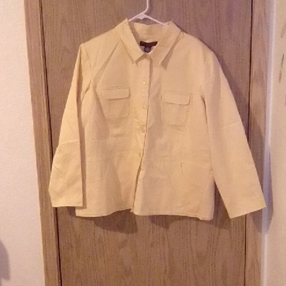 Dialogue Women's Tan Utility Jacket